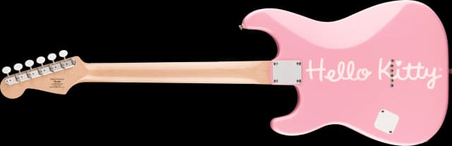 Guitarra Eléctrica Squier Hello Kitty Stratocaster - Rosa